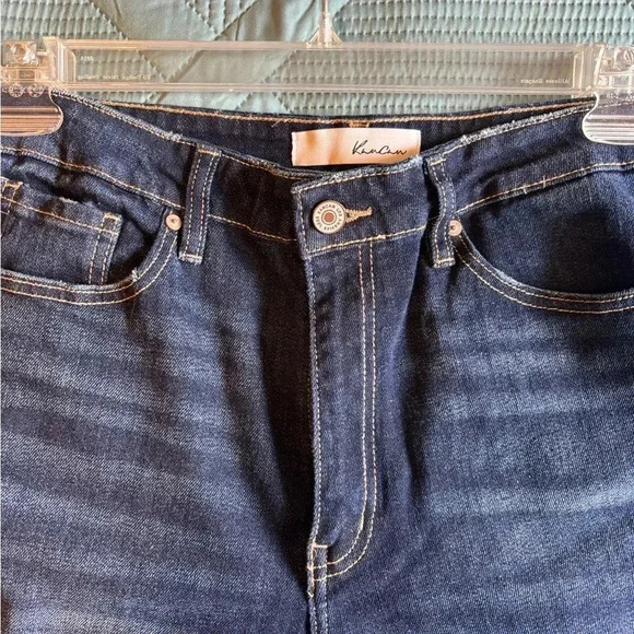 KanCan Dark Wash Flare Jean - Picture 3 of 5